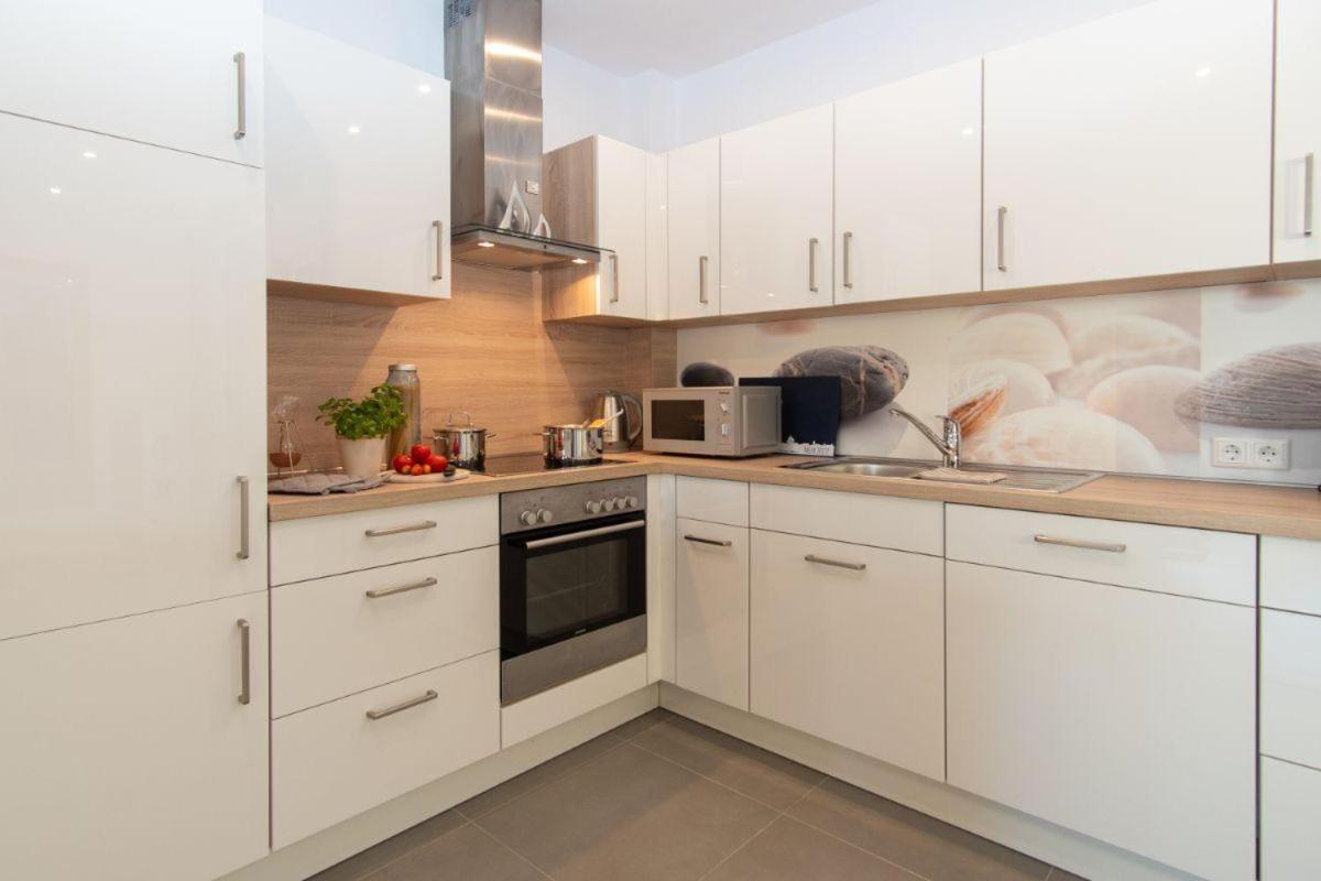 Haus-Wilhelmsplatz-Wohnung-Heimathafen Heiligenhafen Dış mekan fotoğraf